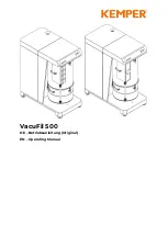 Kemper 82755 Operating Manual предпросмотр