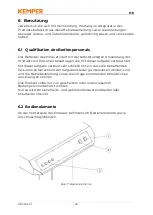 Preview for 25 page of Kemper 82755 Operating Manual