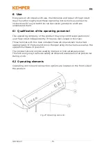 Preview for 75 page of Kemper 82755 Operating Manual