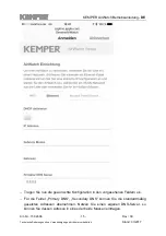 Preview for 15 page of Kemper AirWatch Operating Instructions Manual