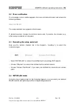 Preview for 48 page of Kemper AirWatch Operating Instructions Manual