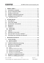 Preview for 111 page of Kemper AirWatch Operating Instructions Manual