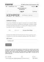 Preview for 124 page of Kemper AirWatch Operating Instructions Manual