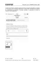 Preview for 154 page of Kemper AirWatch Operating Instructions Manual