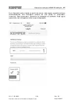 Preview for 190 page of Kemper AirWatch Operating Instructions Manual