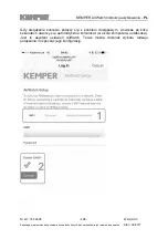 Preview for 298 page of Kemper AirWatch Operating Instructions Manual