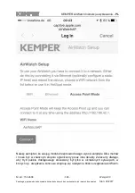 Preview for 304 page of Kemper AirWatch Operating Instructions Manual