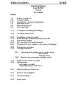 Preview for 3 page of Kemper Champion C 1200 Operating Manual