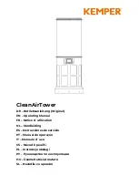 Kemper CleanAirTower Operating Manual preview