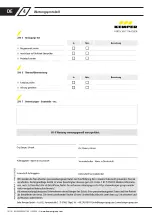 Preview for 14 page of Kemper FK-5 Maintenance Instruction