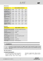 Preview for 14 page of Kemper KHS  686 01 Installation And Operating Manual