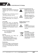 Preview for 2 page of Kemper KHS 688 00 Series Installation And Operating Instructions Manual