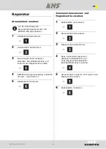 Предварительный просмотр 11 страницы Kemper KHS HS2 Series Maintenance Manual