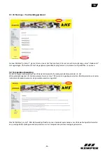 Preview for 64 page of Kemper KHS Logic Control System Installation And Operating Instructions Manual