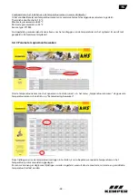 Preview for 66 page of Kemper KHS Logic Control System Installation And Operating Instructions Manual