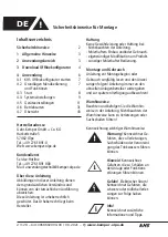 Preview for 2 page of Kemper KHS MASTER 2.1 I SLAVE Installation And Operating Instructions Manual