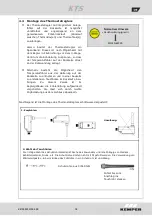 Preview for 18 page of Kemper KTS DN 32 Mounting And Operating Instructions