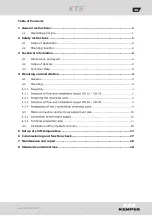 Preview for 24 page of Kemper KTS DN 32 Mounting And Operating Instructions