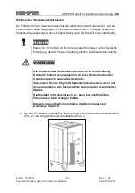 Предварительный просмотр 25 страницы Kemper MaxiFil Clean Operating Instructions Manual