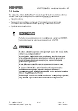 Предварительный просмотр 274 страницы Kemper MaxiFil Clean Operating Instructions Manual