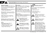 Предварительный просмотр 2 страницы Kemper MINI-TRESOR Installation And Operating Instructions Manual