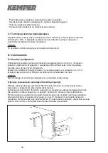 Preview for 34 page of Kemper Mini-Weldmaster Manual