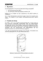 Предварительный просмотр 4 страницы Kemper MiniFil - IFA Supplementary Operating Instructions