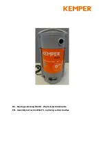Kemper MiniFill Safe Change Filter Assembly Instruction Manual preview