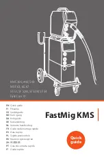 Preview for 1 page of Kemppi FastMig FastCool 10 Quick Manual