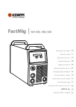 Kemppi FastMig KM300 Operating Manual предпросмотр