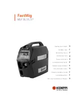 Kemppi FastMig MSF 53 Operating Manual предпросмотр