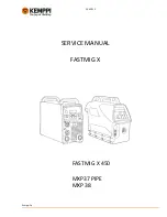 Предварительный просмотр 1 страницы Kemppi FastMig X 450 Service Manual