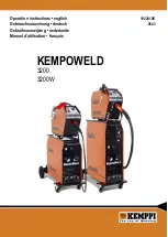 Предварительный просмотр 1 страницы Kemppi KEMPOWELD 3200 Operation Instructions Manual