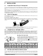 Предварительный просмотр 8 страницы Kemppi KEMPOWELD 4200 Operation Instructions Manual