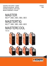 Предварительный просмотр 1 страницы Kemppi MasterCool 10 Operation Instructions Manual