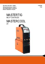 Предварительный просмотр 1 страницы Kemppi mastercool 20 Operation Instruction Manual