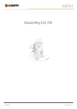 Kemppi MasterMig 353 Operating Manual предпросмотр