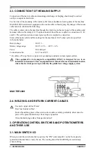 Предварительный просмотр 6 страницы Kemppi MasterTig 2200 Operation Instructions Manual