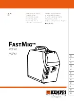 Kemppi MXF 65 Operating Manual preview