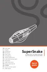 Kemppi SuperSnake GT02S Quick Manual preview