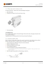 Предварительный просмотр 61 страницы Kemppi X5 FastMig Manual 400 Operating Manual