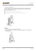 Предварительный просмотр 86 страницы Kemppi X5 FastMig Manual 400 Operating Manual