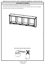 Предварительный просмотр 9 страницы Kempton COAT RACK WITH STORAGE Assembly Instructions Manual