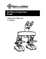 Preview for 1 page of Ken A Vision Comparison Scope T-1924C Instruction Manual