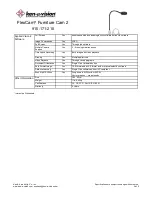 Preview for 2 page of Ken A Vision FlexCam 910-171-210 Specification