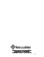 Preview for 16 page of Ken A Vision kena T-1050 Instruction Manual