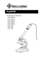 Preview for 1 page of Ken A Vision PupilCAM 1401KEN Instruction Manual