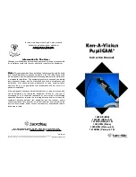 Ken A Vision PupilCAM 1401KRN Instruction Manual preview