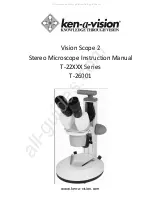 Предварительный просмотр 1 страницы Ken A Vision T-22 Series Instruction Manual