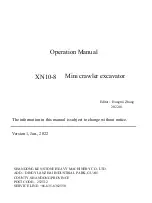 Preview for 174 page of KEN STONE XN10-8 Operation Manual